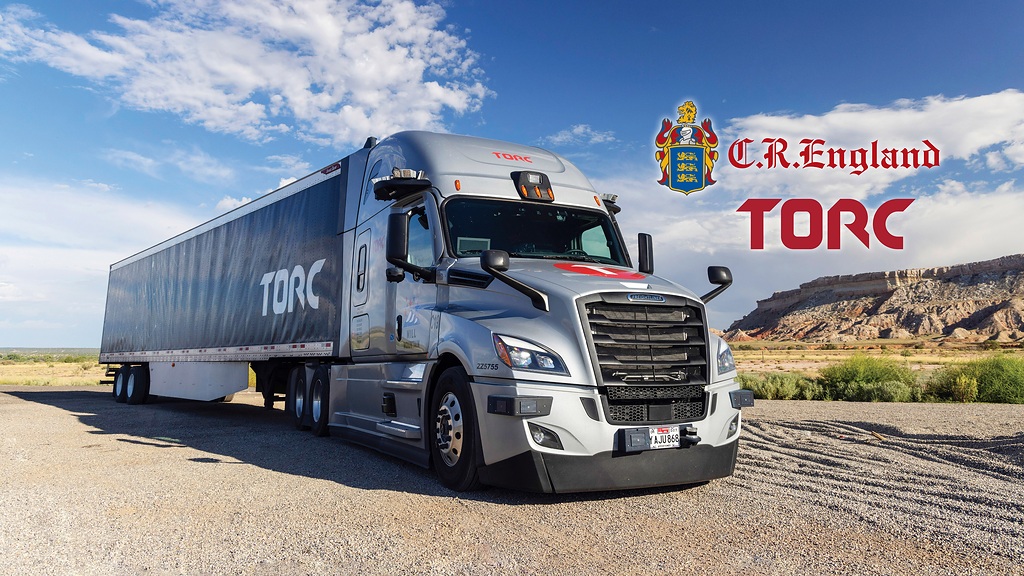 CR England y Torc, subsidiaria de Daimler Truck, anuncian un piloto de camiones autónomos en los Estados Unidos