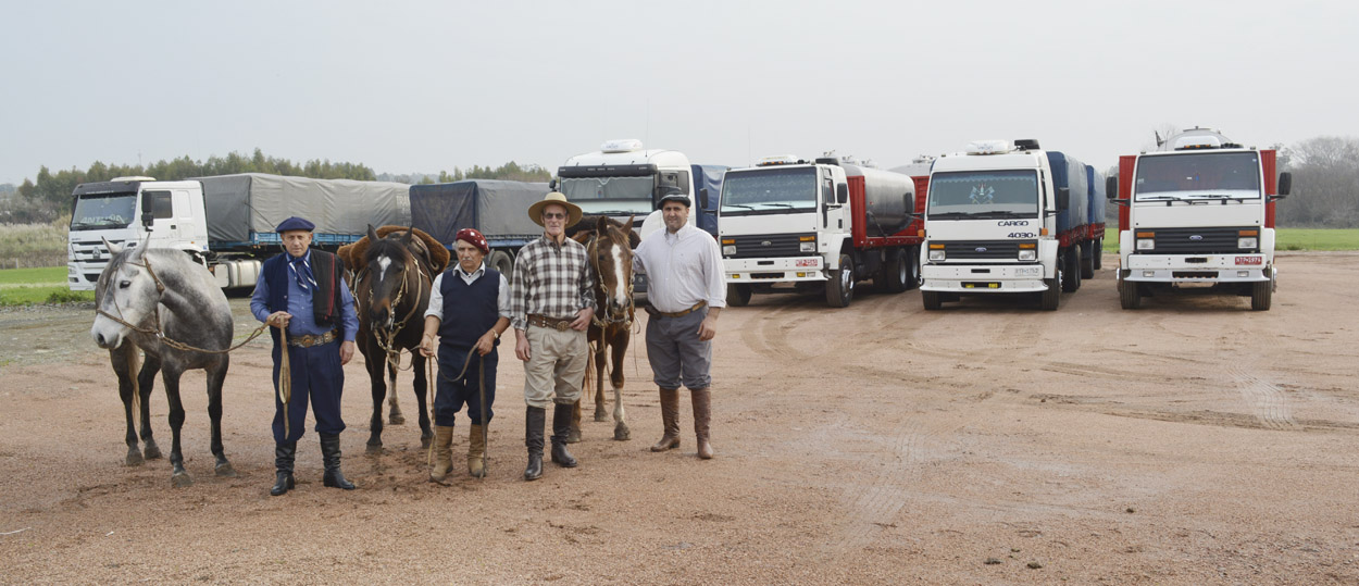 Entre el camión y el caballo