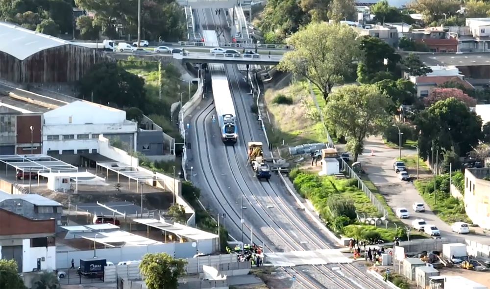 Puerto de Montevideo recibió primera carga de celulosa por vía ferroviaria