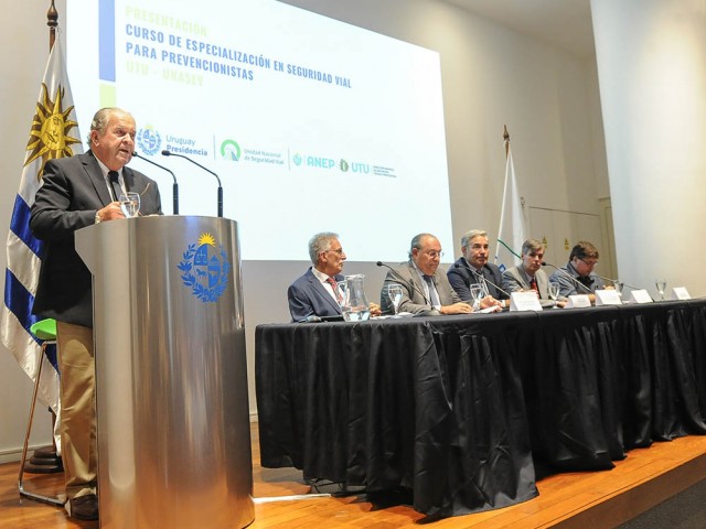 UTU y Unasev presentaron curso técnico terciario de seguridad vial