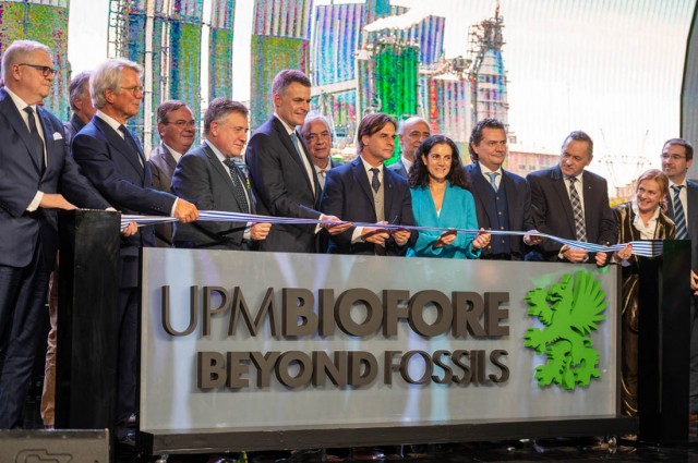 Lacalle Pou encabezó inauguración de UPM Paso de los Toros