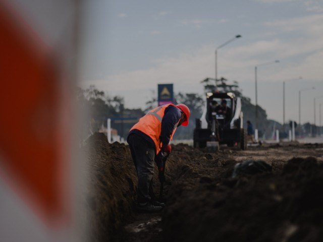 Avanza la ejecución del plan de obras viales