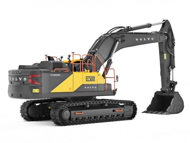 Volvo CE lleva la tecnología híbrida a su última generación de excavadoras