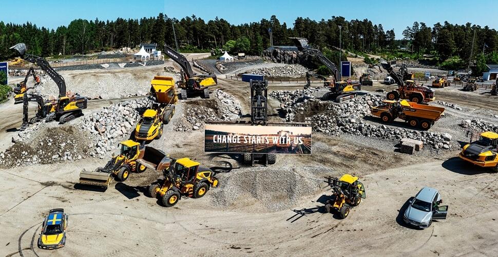 Volvo CE presenta una nueva y ambiciosa gama de productos en los Volvo Days 2024