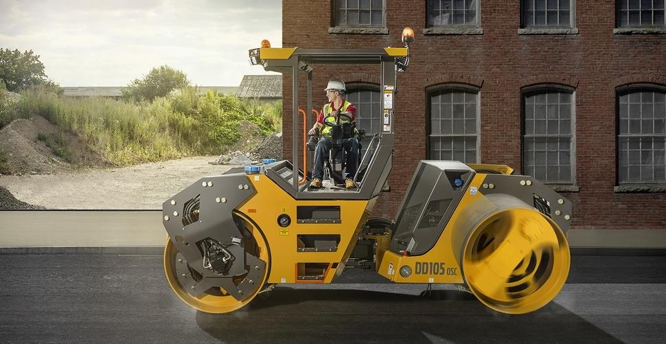 Volvo CE presenta el compactador oscilatorio de 10 toneladas