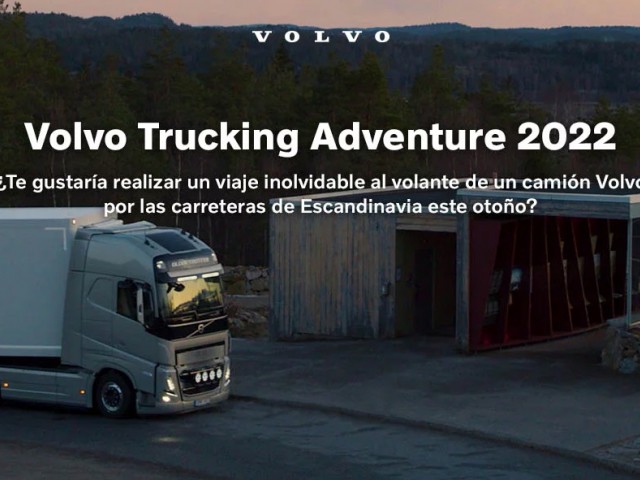 Participá desde Uruguay! Volvo Trucks busca conductor para vivir la “Volvo Trucking Adventure”, un viaje épico para recorrer las carreteras de Escandinavia