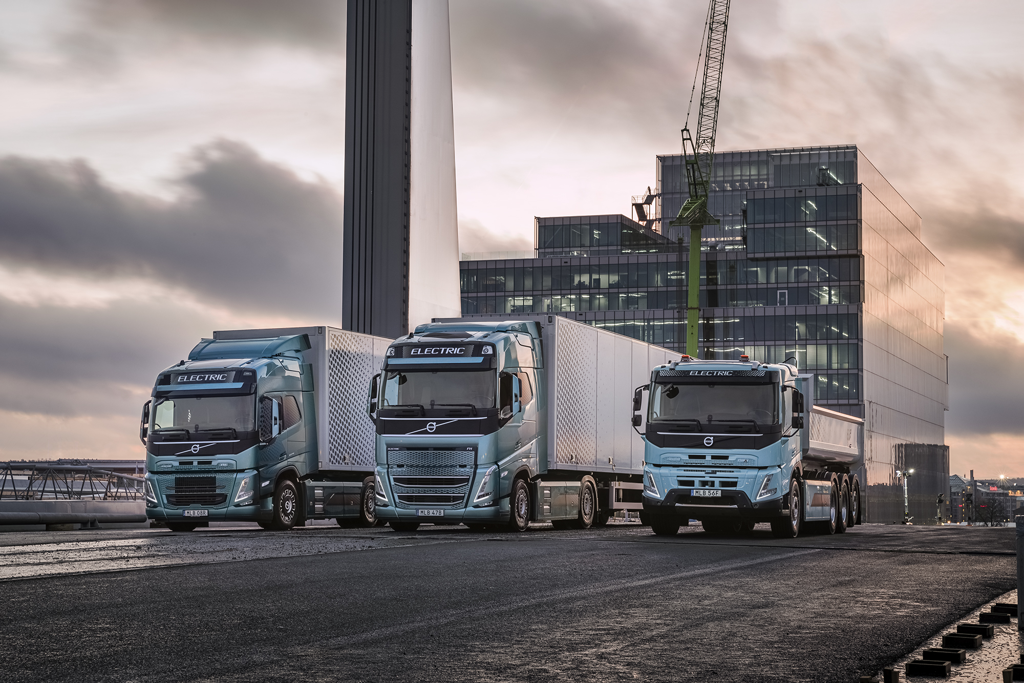 Volvo Trucks está listo para electrificar una gran parte del transporte de mercancías