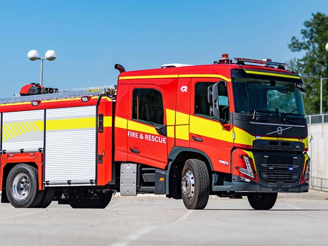 Lanzamiento de los nuevos Volvo FM y FMX con cabina de tripulación para vehículos de emergencia