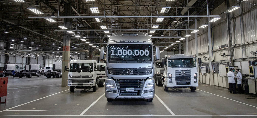 Volkswagen Trucks and Buses alcanza el hito de un millón de vehículos producidos