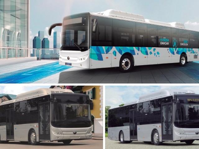 La mayoría del transporte de pasajeros de Montevideo prefiere buses Yutong eléctricos